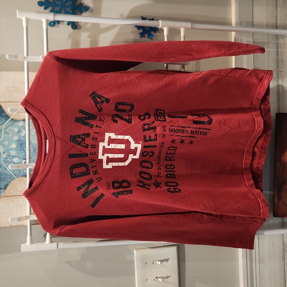 Creative Apparel Concepts Indiana University Hoosiers Women's sz S Sweatshirt